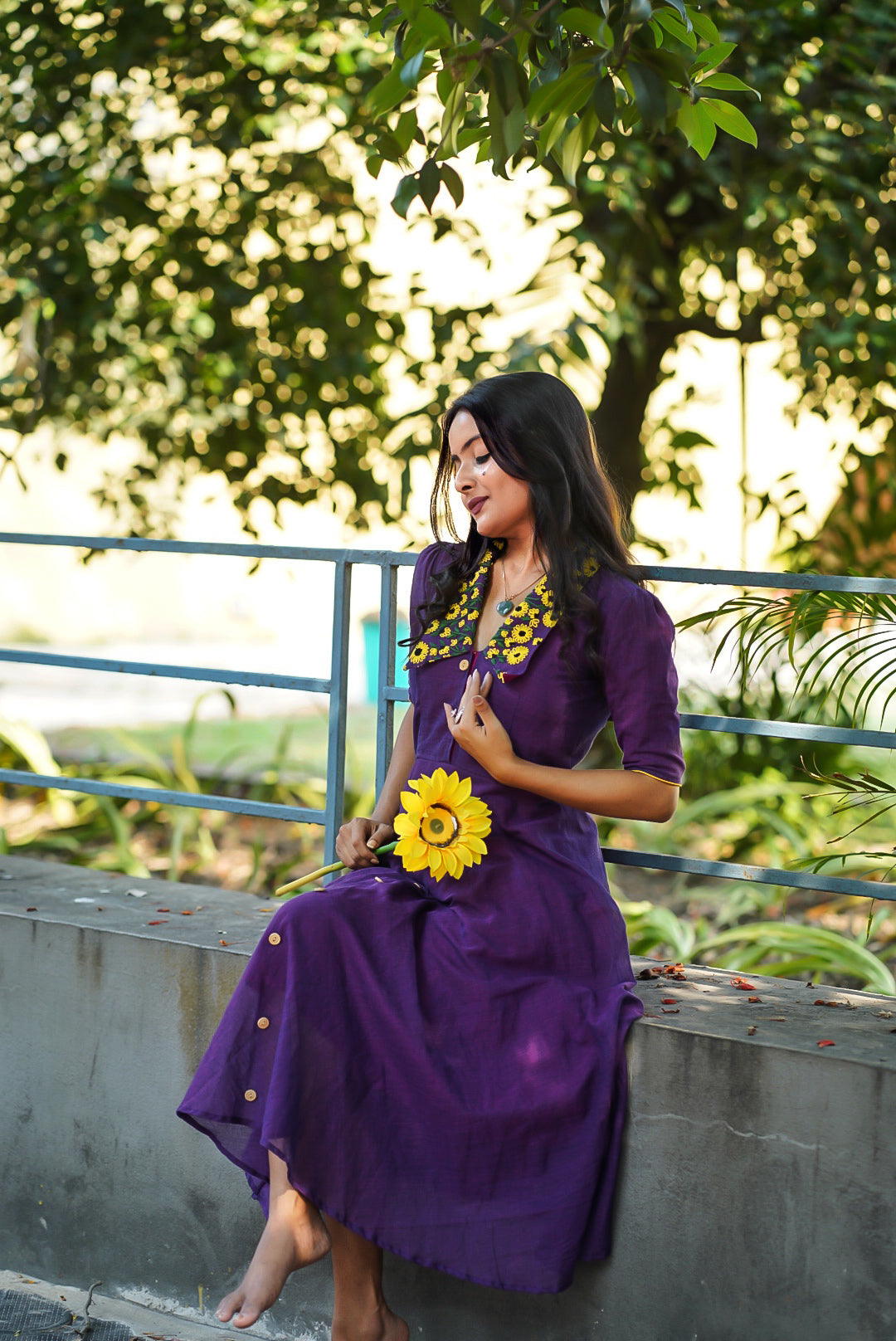 Purple Pond Sunflower