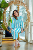 Blue Stripe Co-ord Set