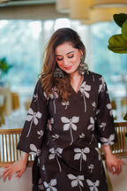 Brown Chestnut Co-ord Set