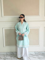 Isola - All Embroidered Stitched Kurta