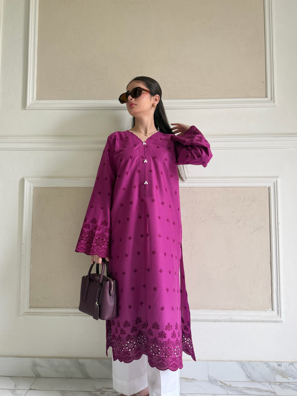 Elix - Fully Embroidered Kurta