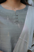 Moon grey 3 piece suit