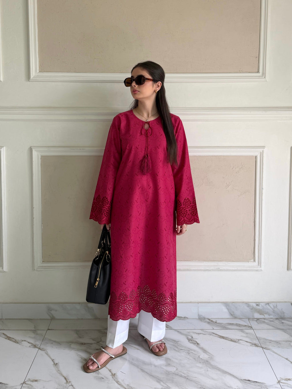 Auri - Fully Embroidered Kurta