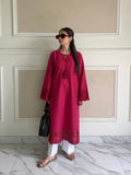 Auri - Fully Embroidered Kurta