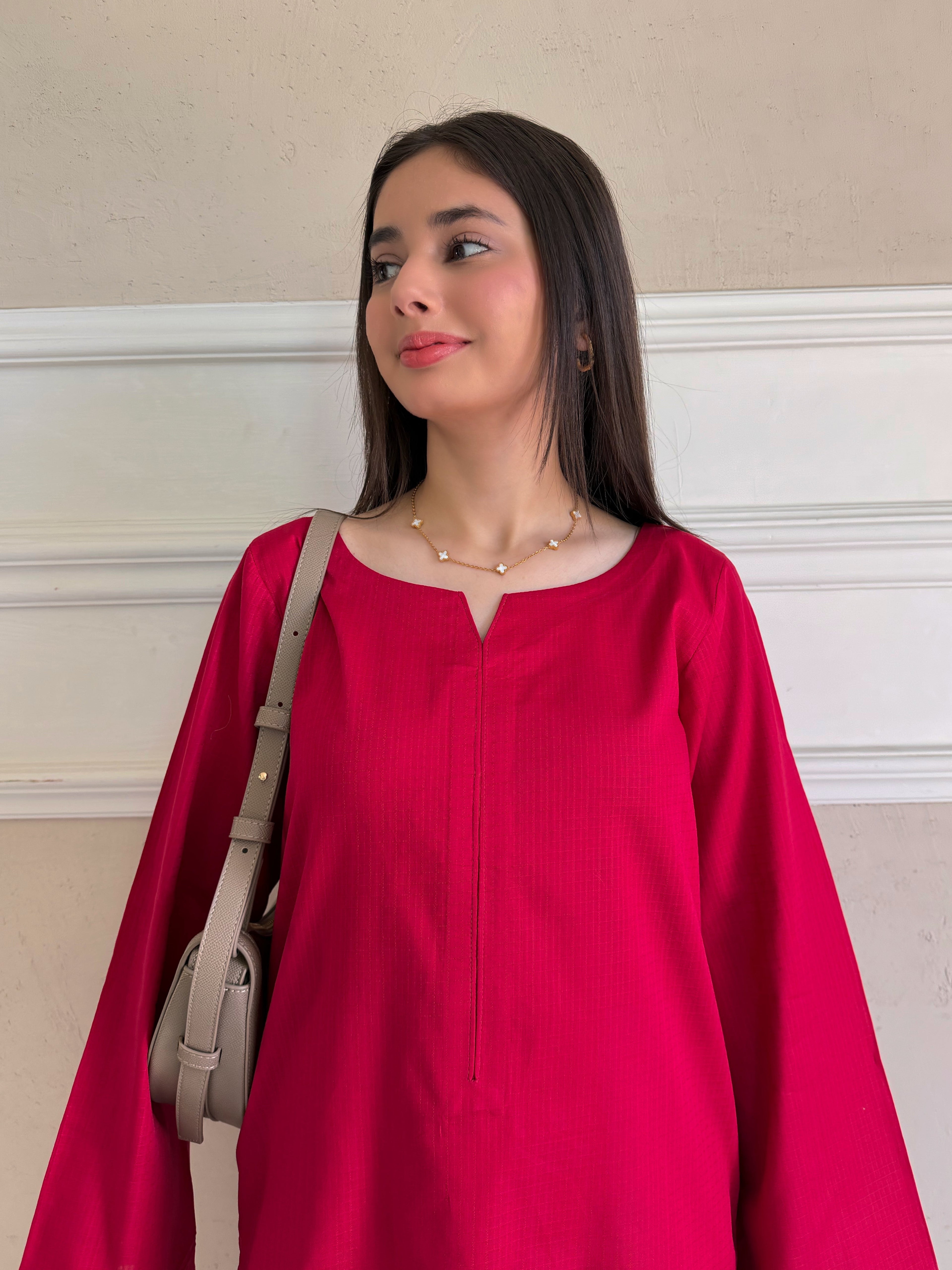 Rose - 2 PC Stitched Pret