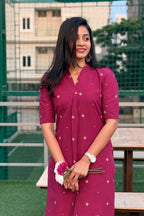 Handloom Cotton KurtaSet