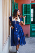 Royal Blue Orchid Set