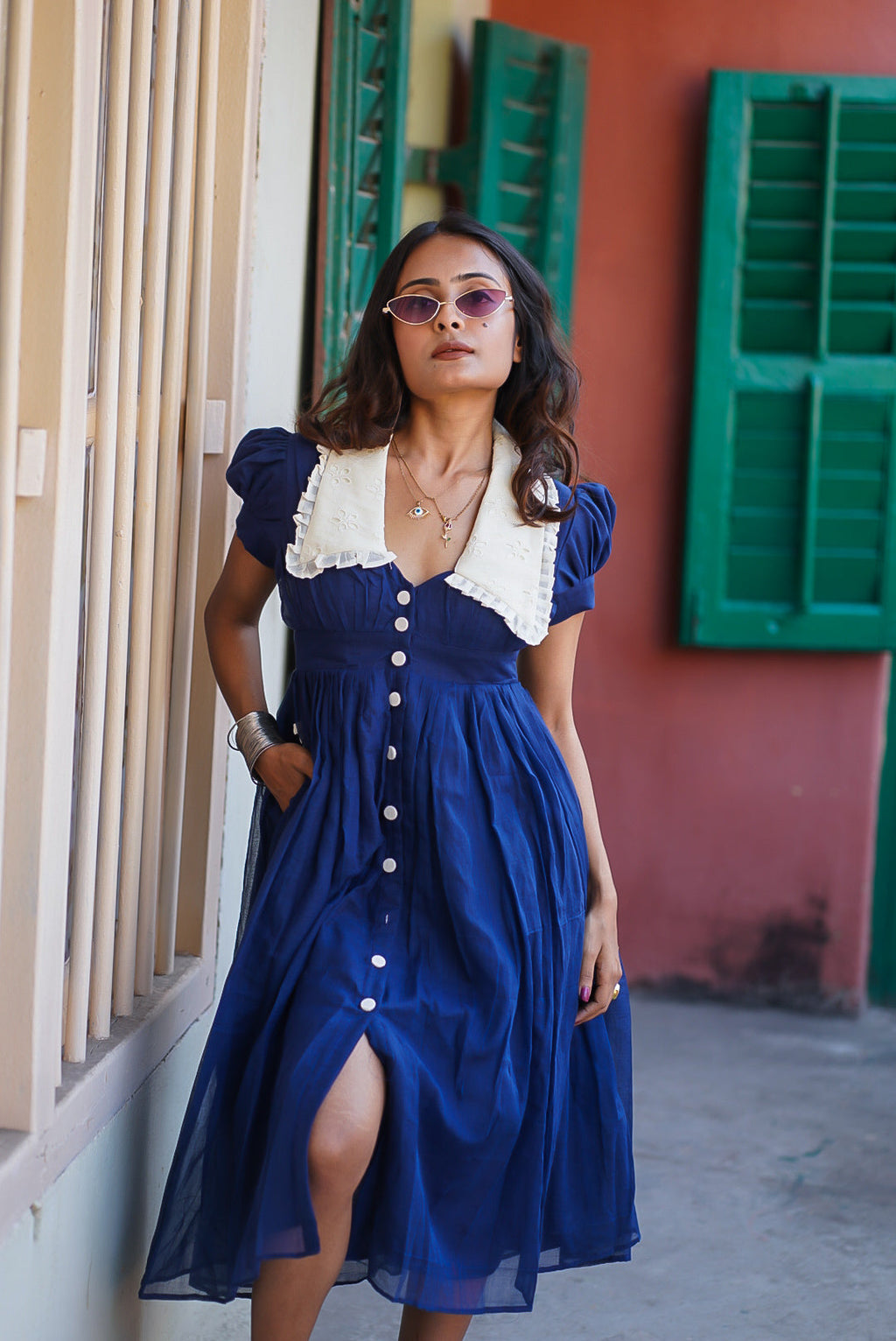 Royal Blue Orchid Set