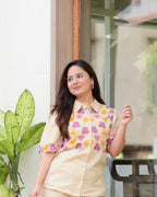 Cookie Floral Threadwork Co-ord
