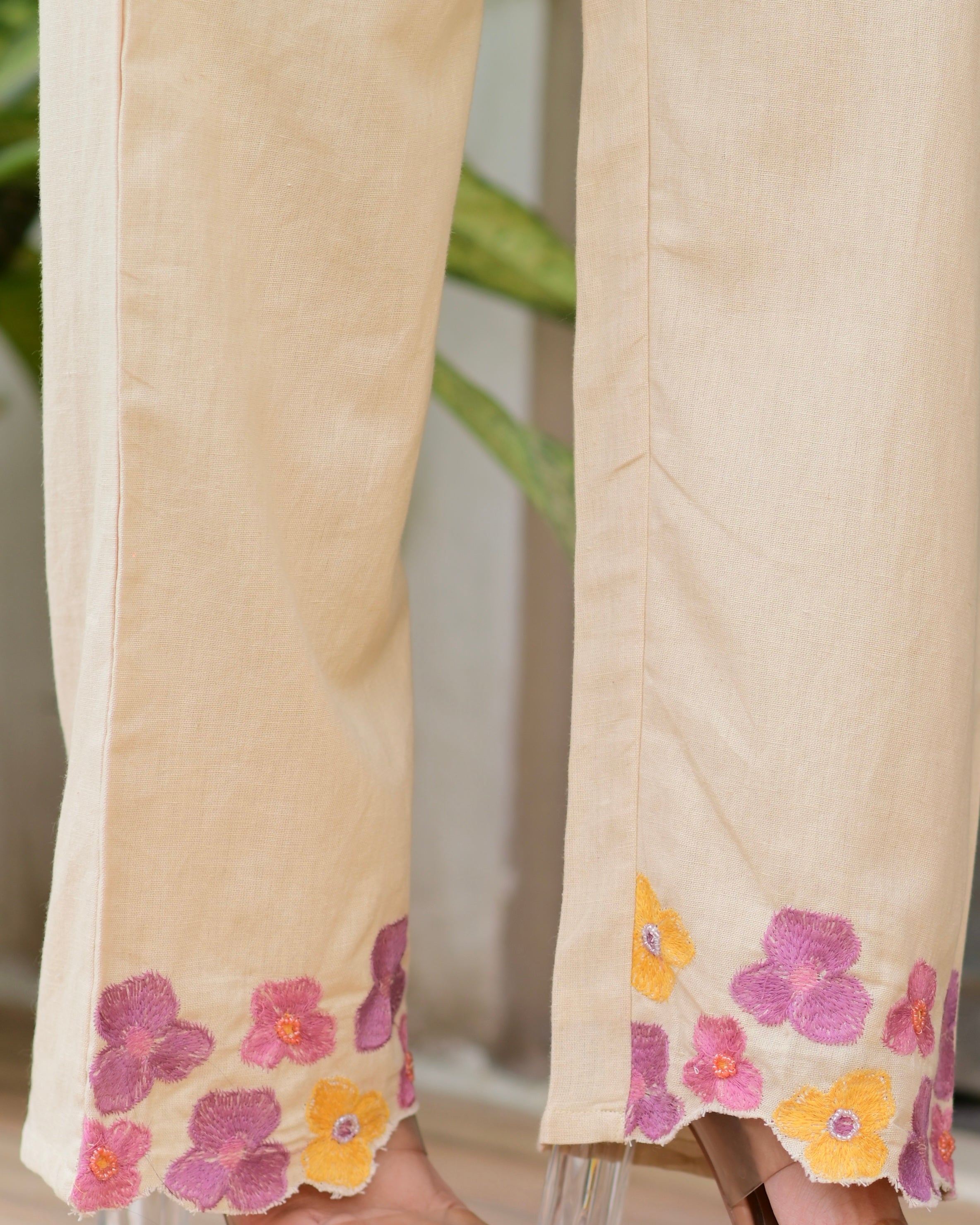 Cookie Floral Threadwork Co-ord