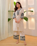 Ivory Boho Woven Cotton Co-ord
