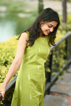 Lime Dew kurta Set