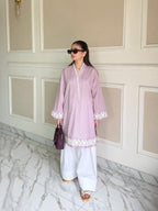 Cyra - All Embroidered Stitched Kurta