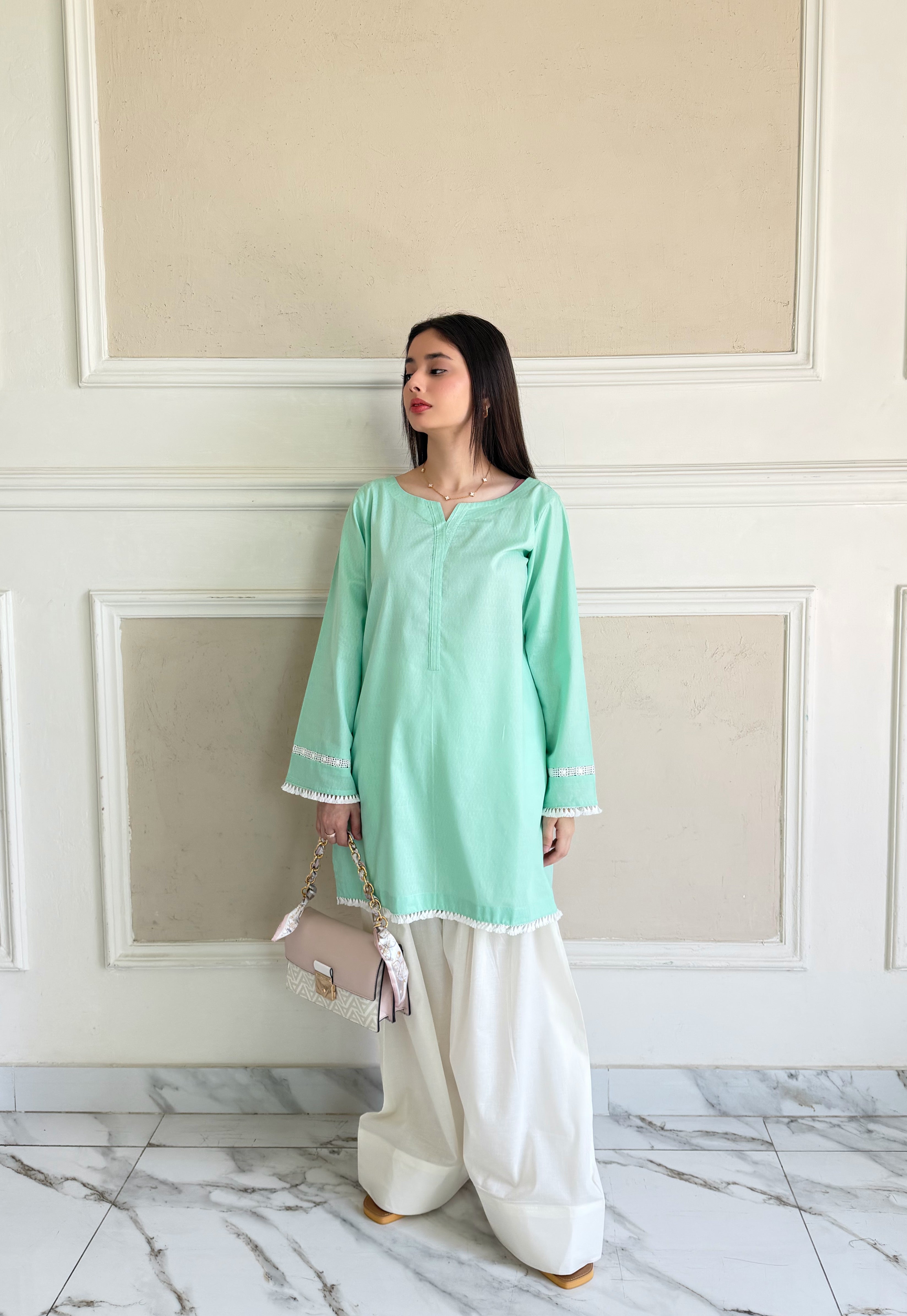 Zem - 2 PC Stitched Pret