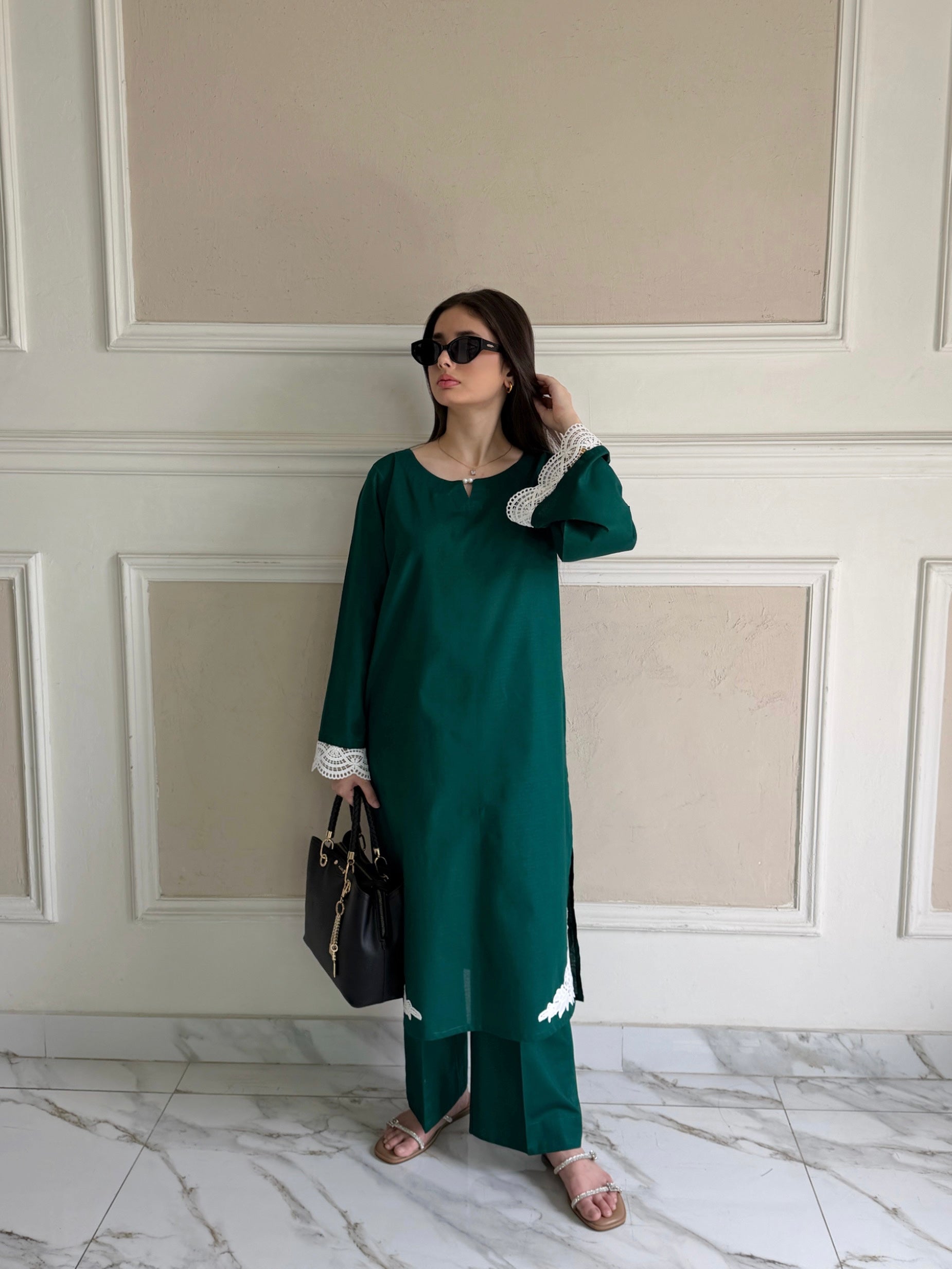 NUE - 2 PC Stitched Pret