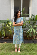 Soft Sapphire Kurti