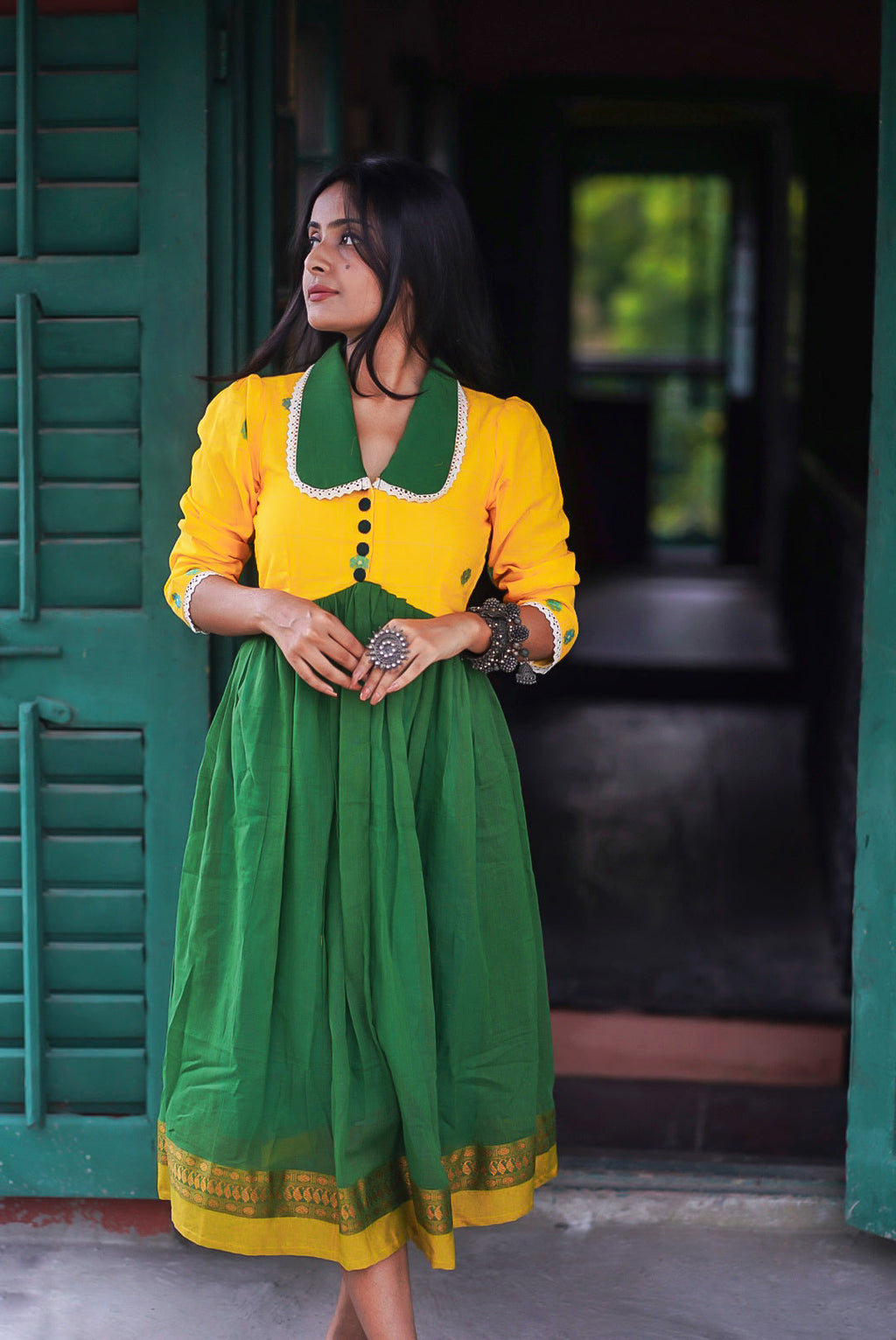 Lime Glow Elegance