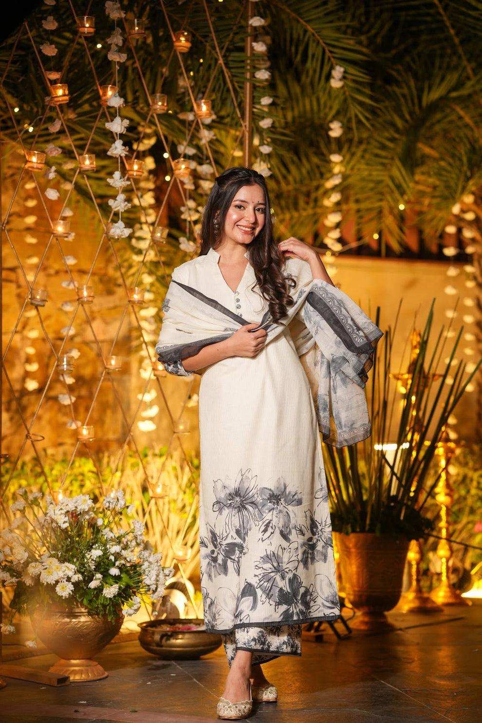 Kohlthreads Cotton Straight Kurta Set