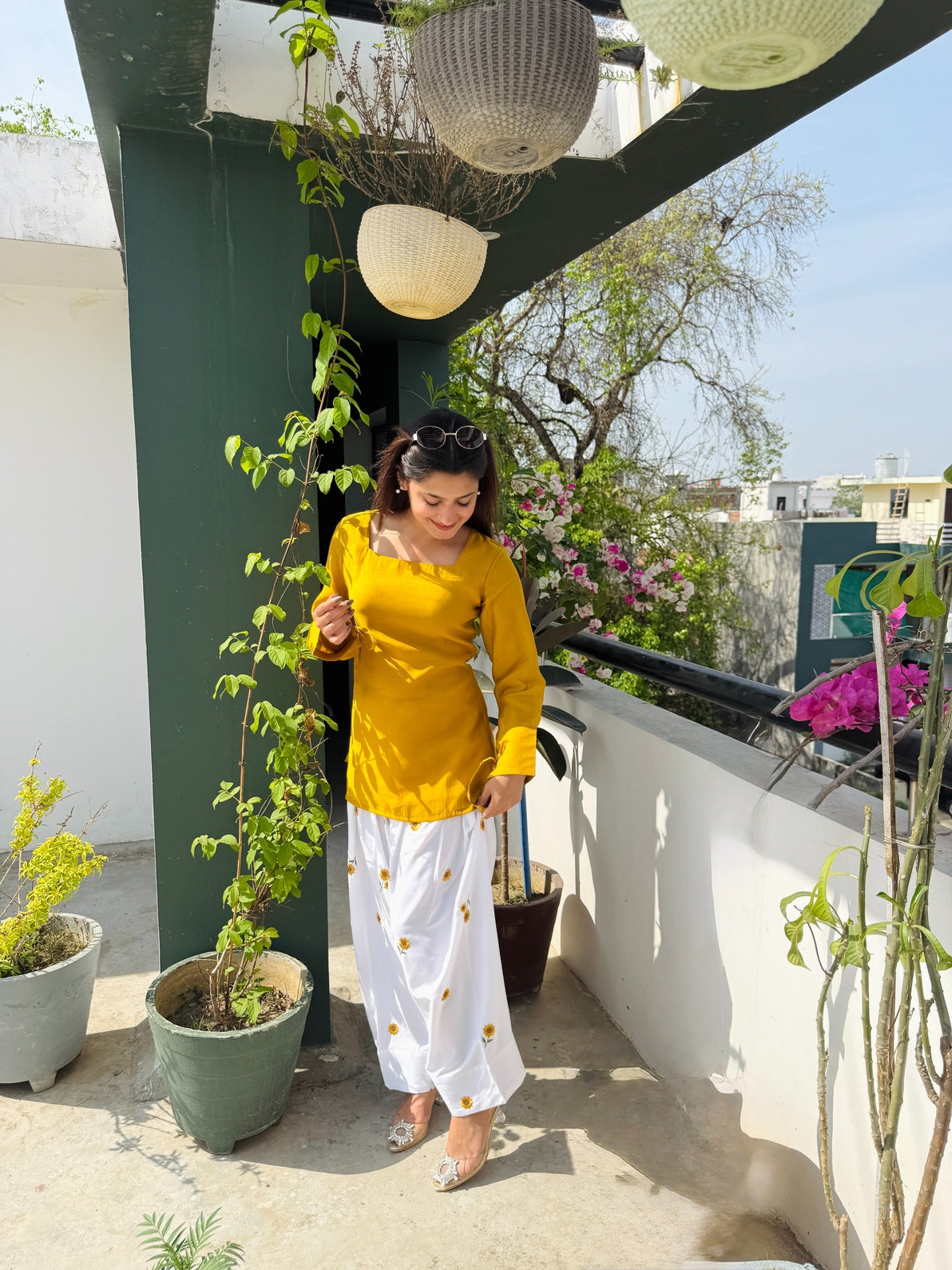 Sunflower Farsi Salwar Set