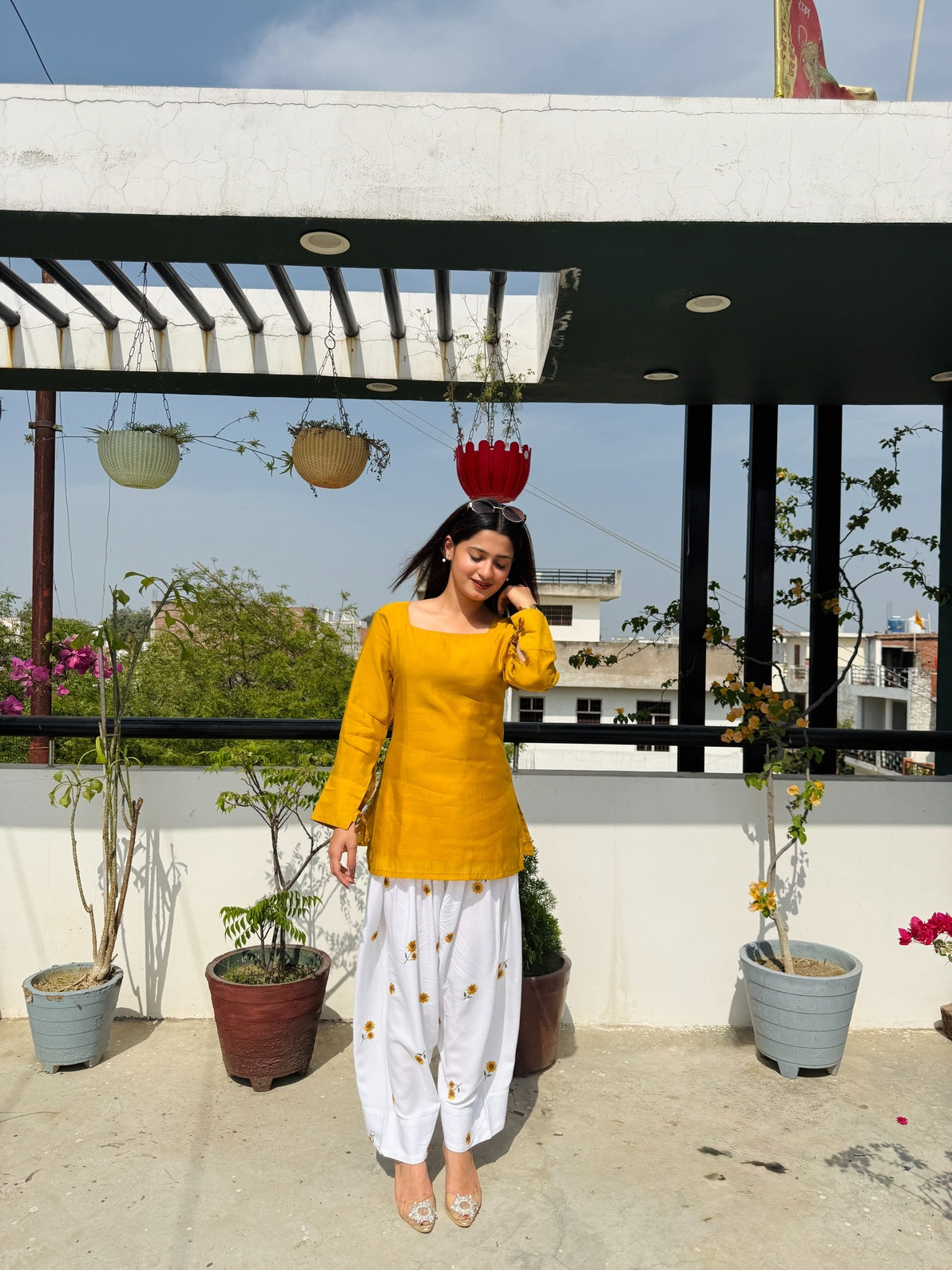 Sunflower Farsi Salwar Set