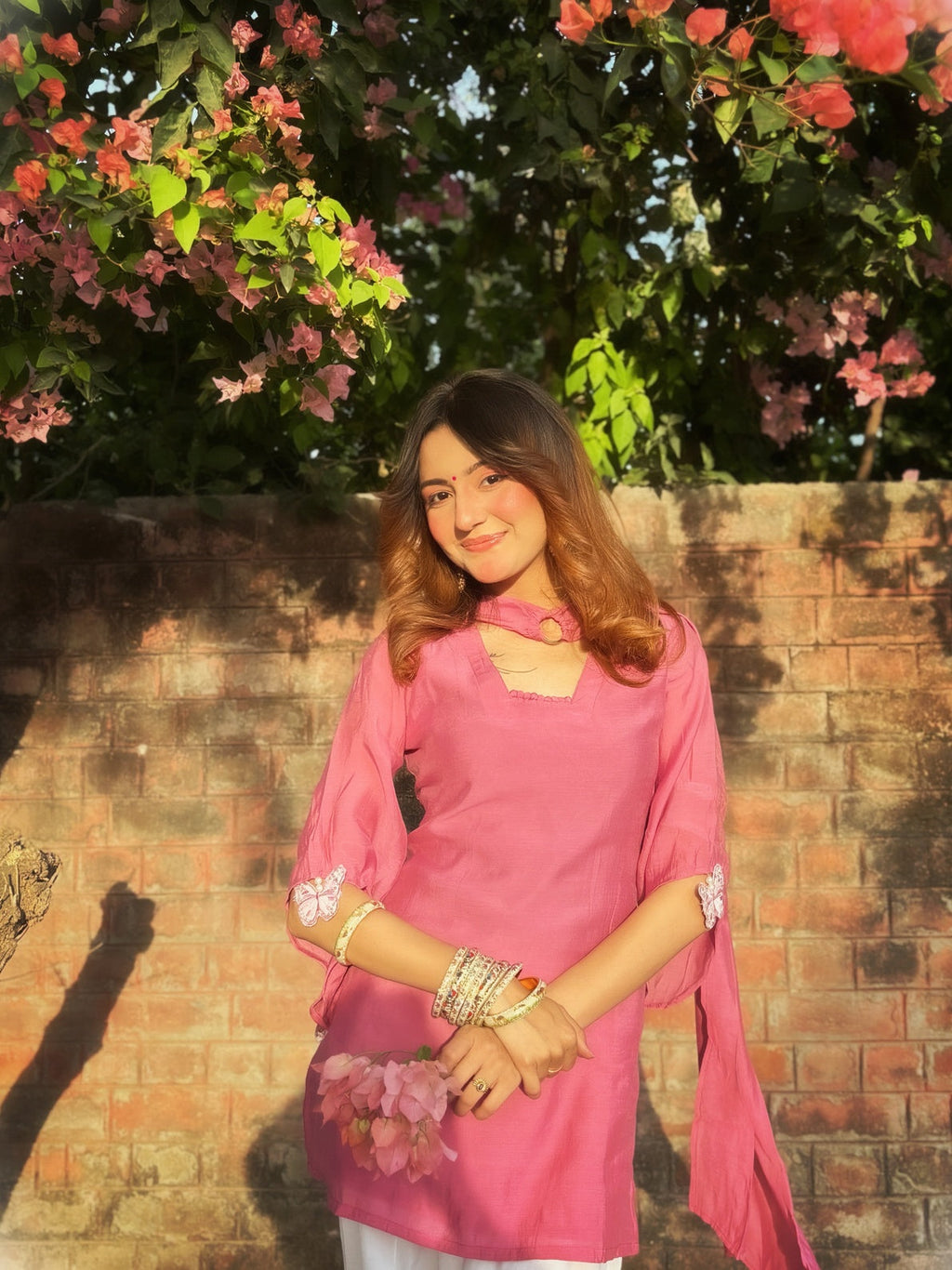 Pink Butterfly 3-Piece Suite