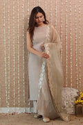 Neelima Dusty Grey Pure Crepe Kurta Set