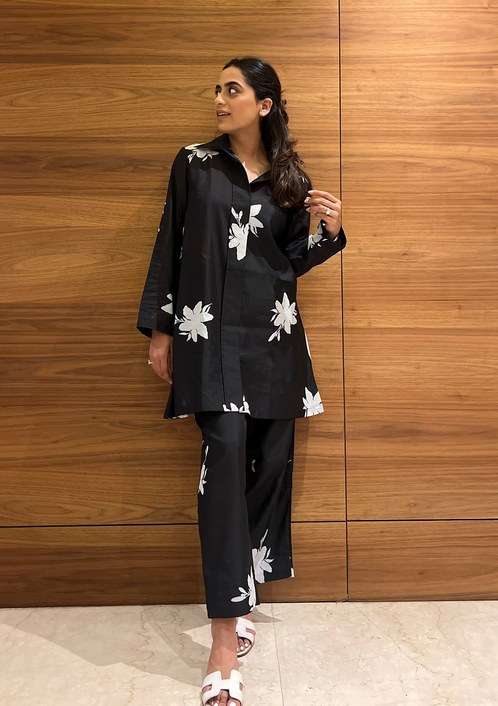 Zahra Black Co-ord Set