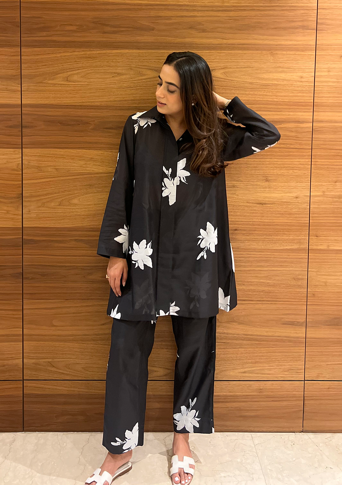 Zahra Black Co-ord Set