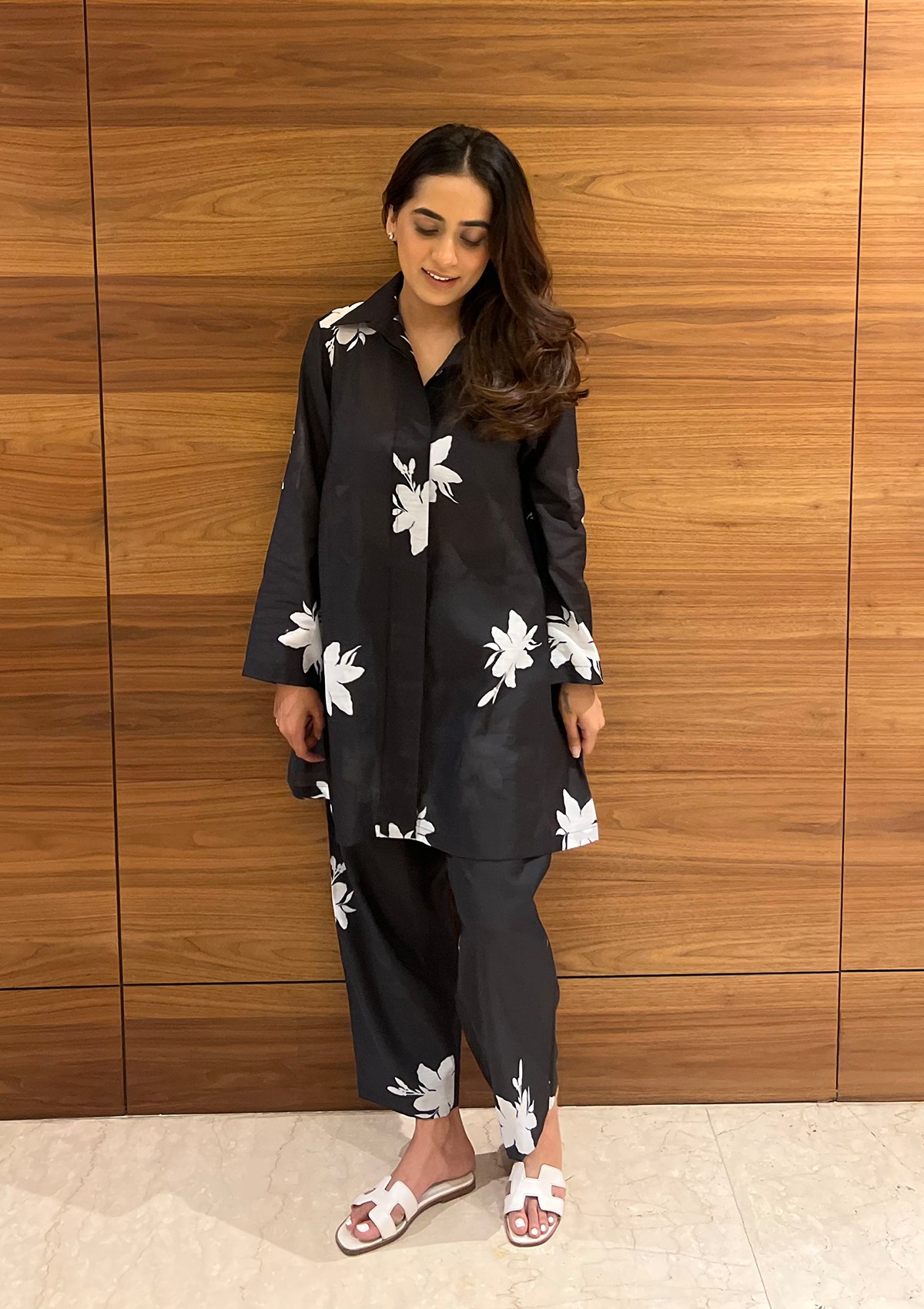 Zahra Black Co-ord Set