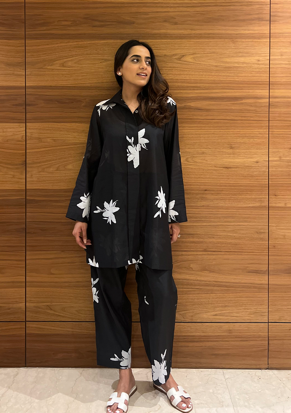 Zahra Black Co-ord Set