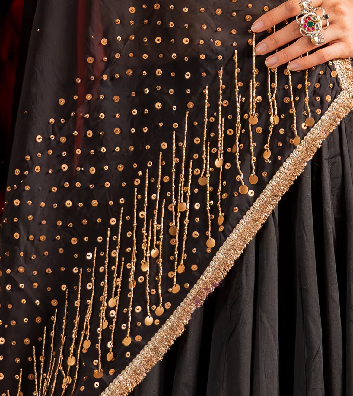 Raina Noir Royale Navratri Lehenga Choli