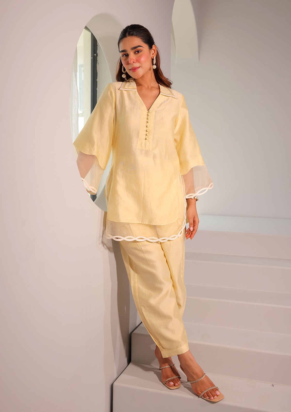 Butter Wave Co-ord Set