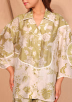 Olive Santorini Co-ord Set