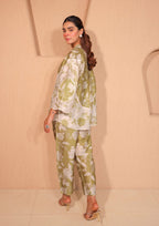 Olive Santorini Co-ord Set