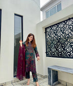 Ishita Luxury Lawn Pret Dupatta Set