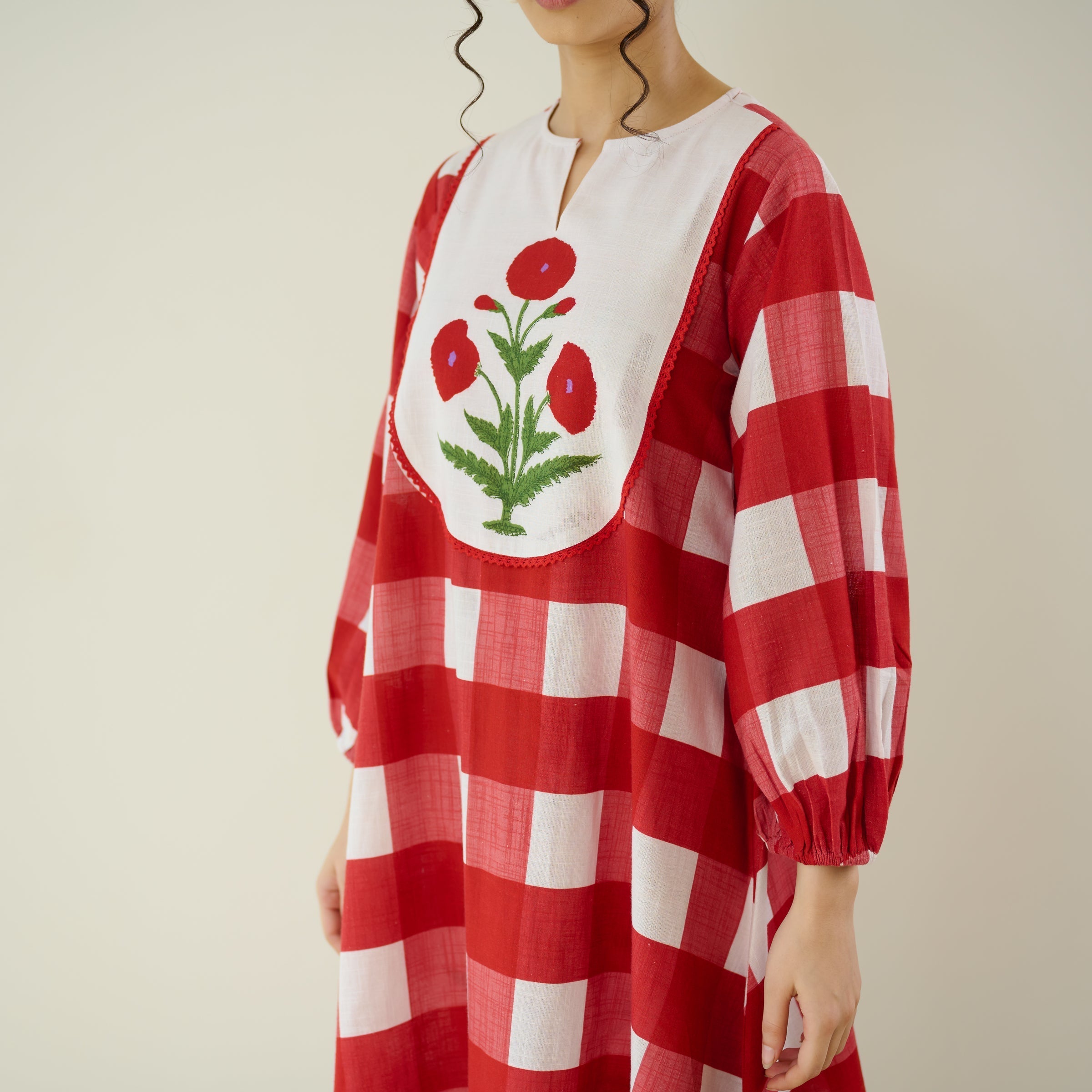Soft Petal Pure Cotton Kurti Set