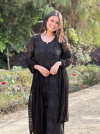 Nyra Noir Chikankari Sharara Set