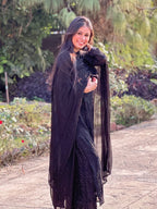 Nyra Noir Chikankari Sharara Set