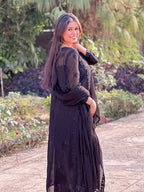 Nyra Noir Chikankari Sharara Set