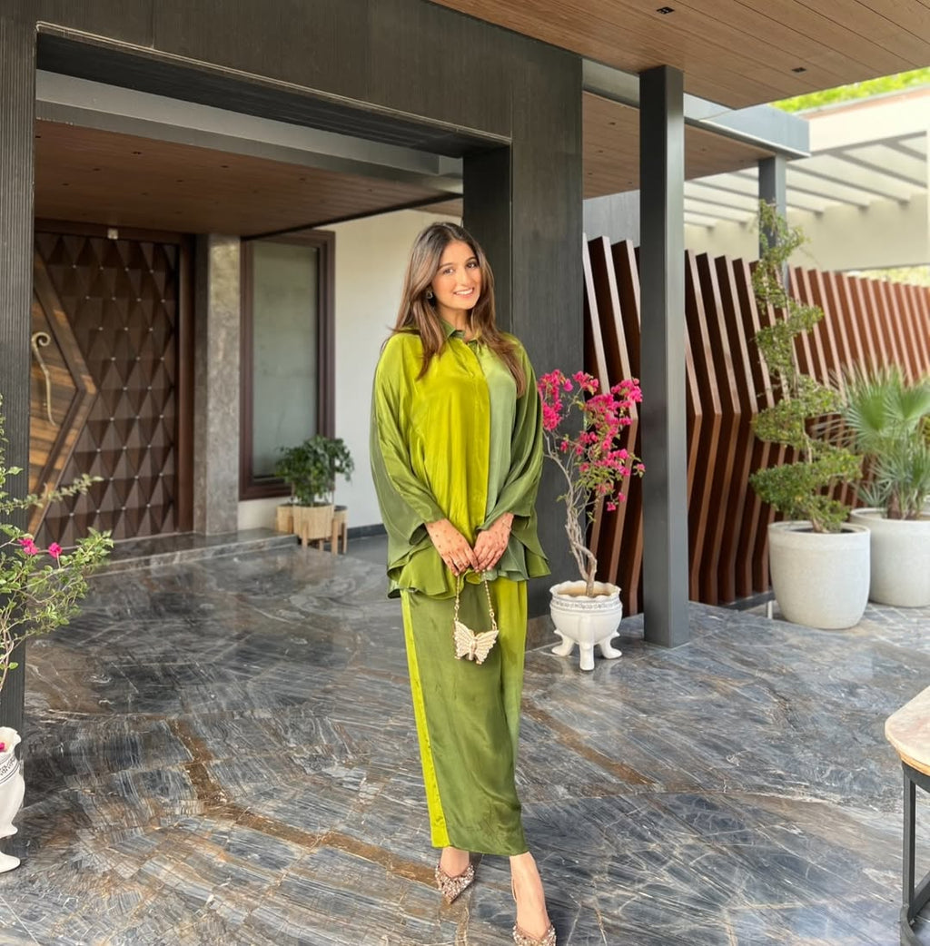 Summer Breeze Crepe Co-ord Set