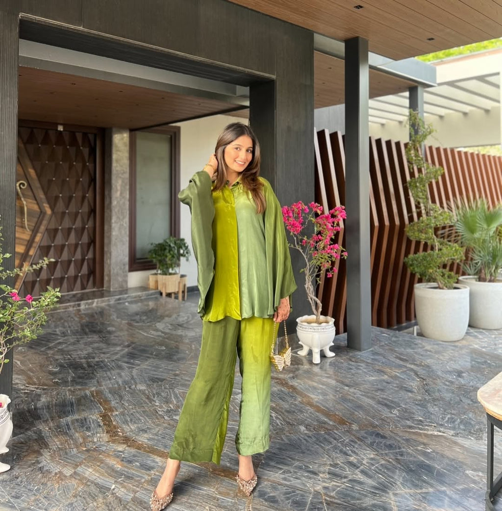 Summer Breeze Crepe Co-ord Set