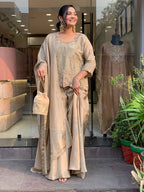 Emerald Royale Embroidered Kurta Set