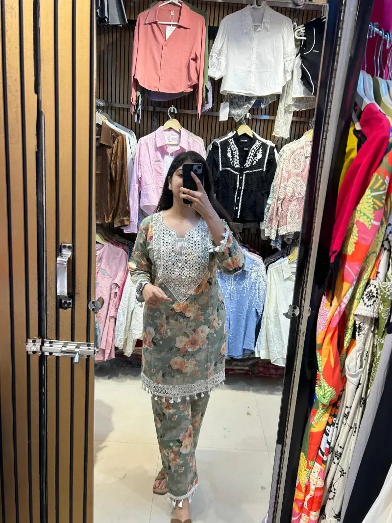 Sana Designer Co-Ord Set