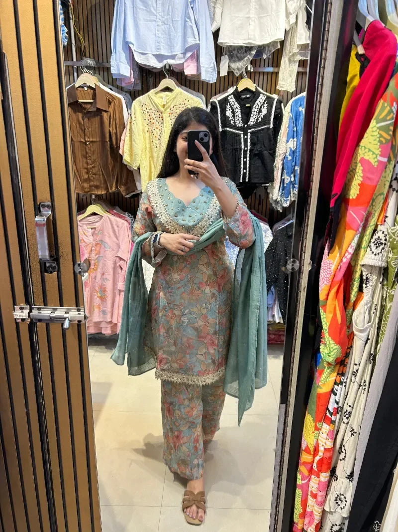 Kiara Floral Suit Set