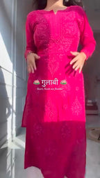 Pihu Georgette Straight Kurta Set