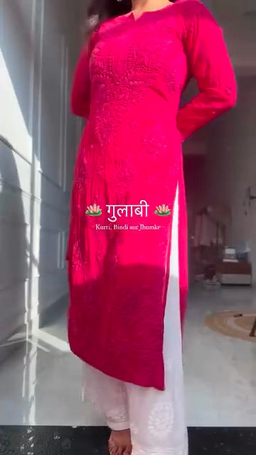 Pihu Georgette Straight Kurta Set
