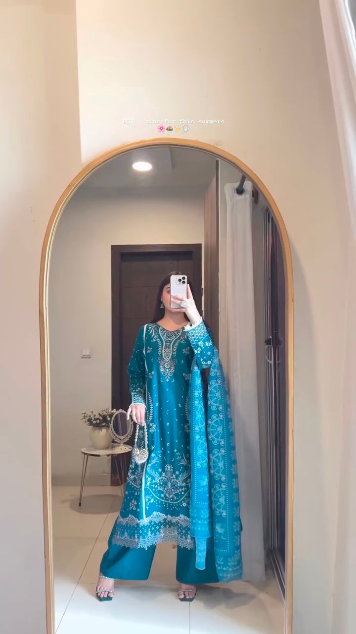 Riya 3 Pc Ethnic Outfit Set
