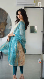 Anvi Snow Boutique Top Dupatta Set