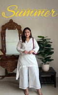 Komarri Classic Linen Shirt Collar Co-ord Set