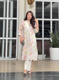 Myra Luxe Khadi Cotton Embroidered Co-ord Set